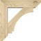 Ekena Millwork Imperial Slat Rough Sawn Bracket w/ Offset Brace, Douglas Fir, 6"W x 22"D x 22"H BKT0604X22X22IMP06RDF - alternate 3